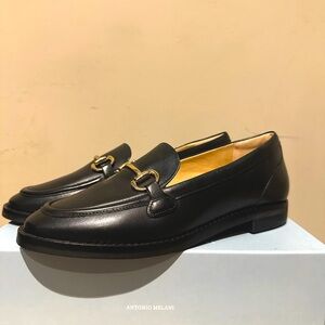 Antonio Melani Leather Loafers